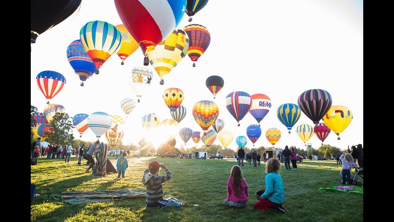 Spirit of Boise Balloon Classic 2014 "Great Launch" YouTube