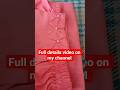 Beautiful  Sleeve and trouser Design | Sewing tips and tricks #shorts #shortfeed #selaitips #bottom