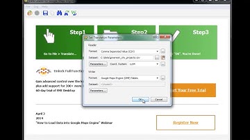 Data Loader for Google Maps Engine