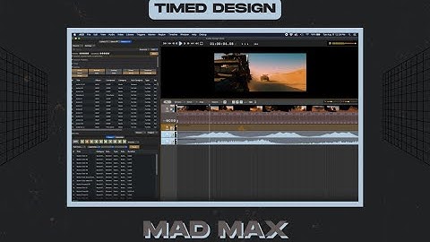 Mad Max | Sound Re-Design With Audio Design Desk