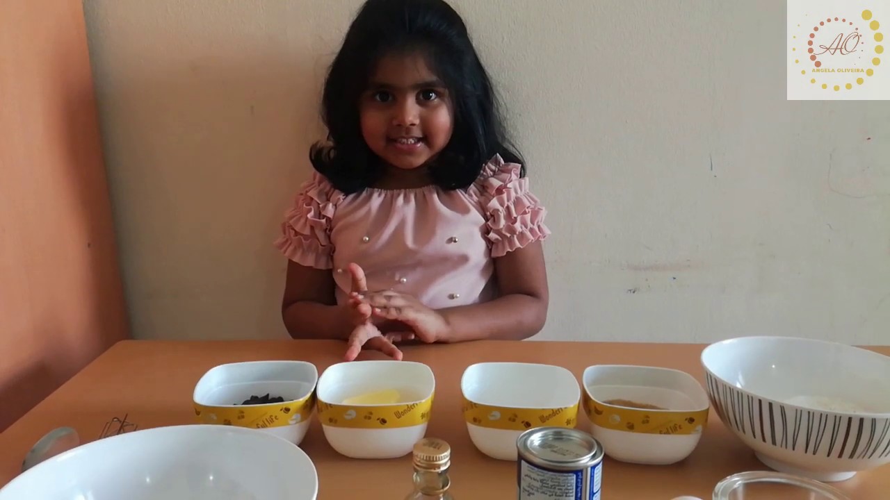 Kid baking delicious Choco Chip Cookies - Angela . 