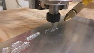 MPCNC First "good" Aluminum cut !(Part 2/2)
