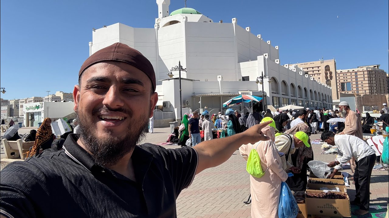 Open Market Near Masjid Bilal🛍️ Market Masjid Bilal Madinah...