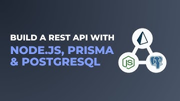 REST API with Node.js, Prisma and PostgreSQL.