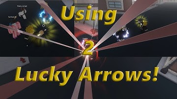 [YBA] Using 2 Lucky Arrows...