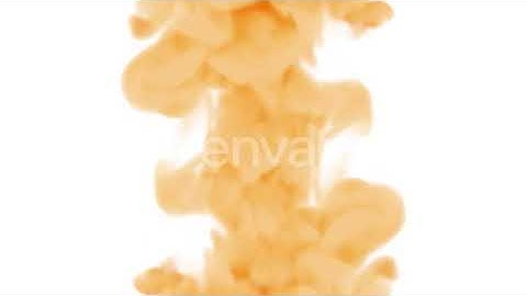 Soft Orange Smoke Collsion And Spreading | Motion Graphics - Envato elements