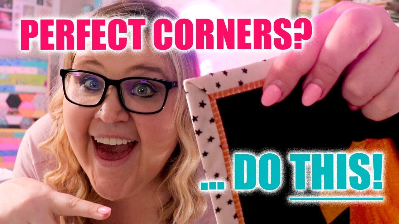 Идеальные углы одеяла с косым креплением каждый раз!