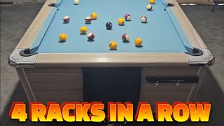 How to run 4 racks in a ROW like a PRO 8 Ball Pool #8ballpool #shorts #billiards