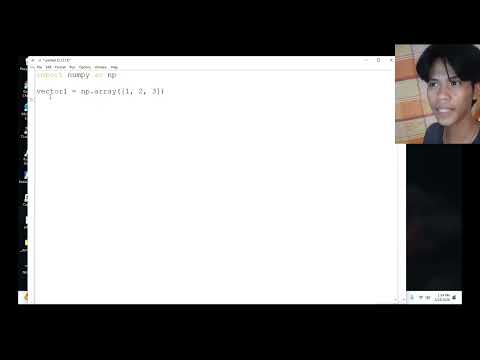 Python Tutorial: How to use Numpy Library in Python using basic linear algebra (import numpy).