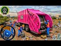 Garbage Trash Truck Realistic Driving 2026 - City Road Garbage Dumper Truck Games - Android GamePlay