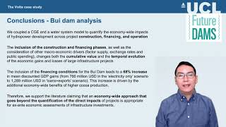 CGE economic modelling: FutureDAMS annual forum update