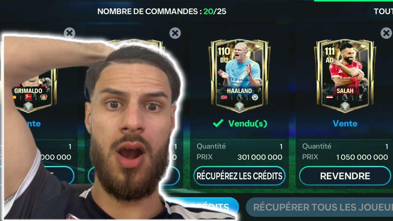 COMMENT VENDRE LES JOUEURS BALLON D’OR SUR FC Mobile 26 😱 (GUIDE COMPLET ) 🔥