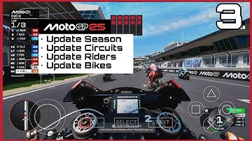 MotoGP 25 PPSSPP Update 2025 iso  | Android Offline Latest Season Riders & Liveries 