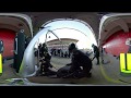 A 360° view of a Mercedes F1 pit stop!