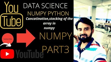 numpy part 3|NumPy|Python NumPy|NumPy Tutorial|NumPy Basics|NumPy Array|NumPy Functions