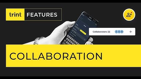 Trint Features - Collaboration