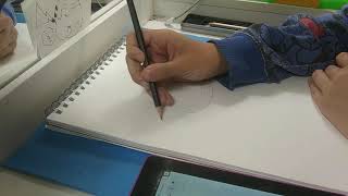 Speed Drawing Curious George