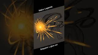 ibisPaint x | How to Make Glow Effects⚡ ✨EASY LUMINANCE ART TUTORIAL✨ S1E2 #shorts