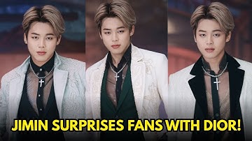 Jimin BTS Shocks American Celebrities with His Appearance — Dior Proudly Responds!