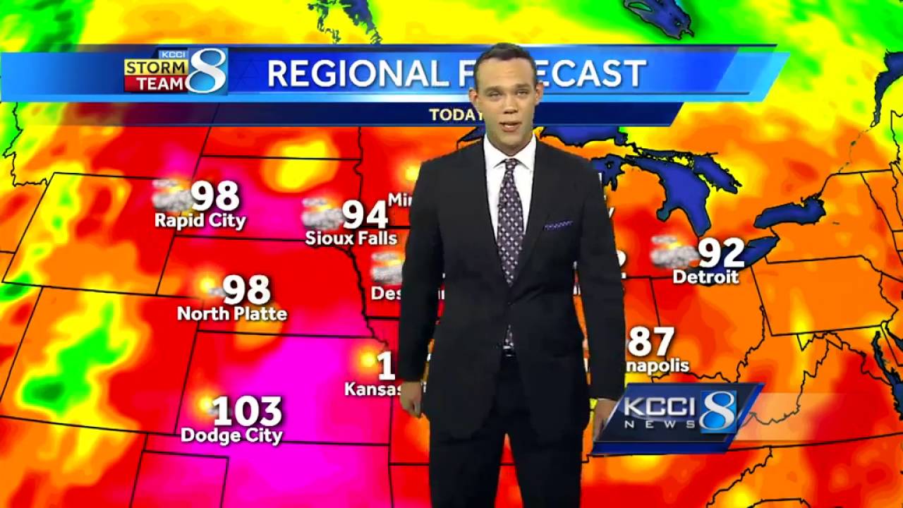 Videocast: Cold front hits Iowa this weekend