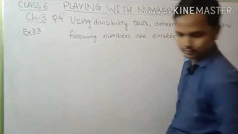 EXERCISE 3.3 Q4 - PLAYING WITH NUMBERS - CLASS 6 - MATHS - NCERT - CHAPTER 3
