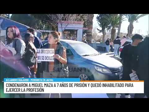 Miguel Maza sentenced to 7 years in prison and barred from practicing his profession