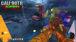 Insane parkour zombies freerun map - black ops 3 custom zombies gameplay! (bo3 zombies)