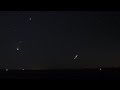 Shooting stars  fireballs meteors in the sky over saint cloud mn 1192015