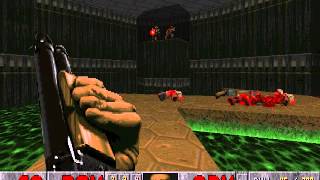 Ultimate Doom Episode 1 Playthrough E1M1 Hangar