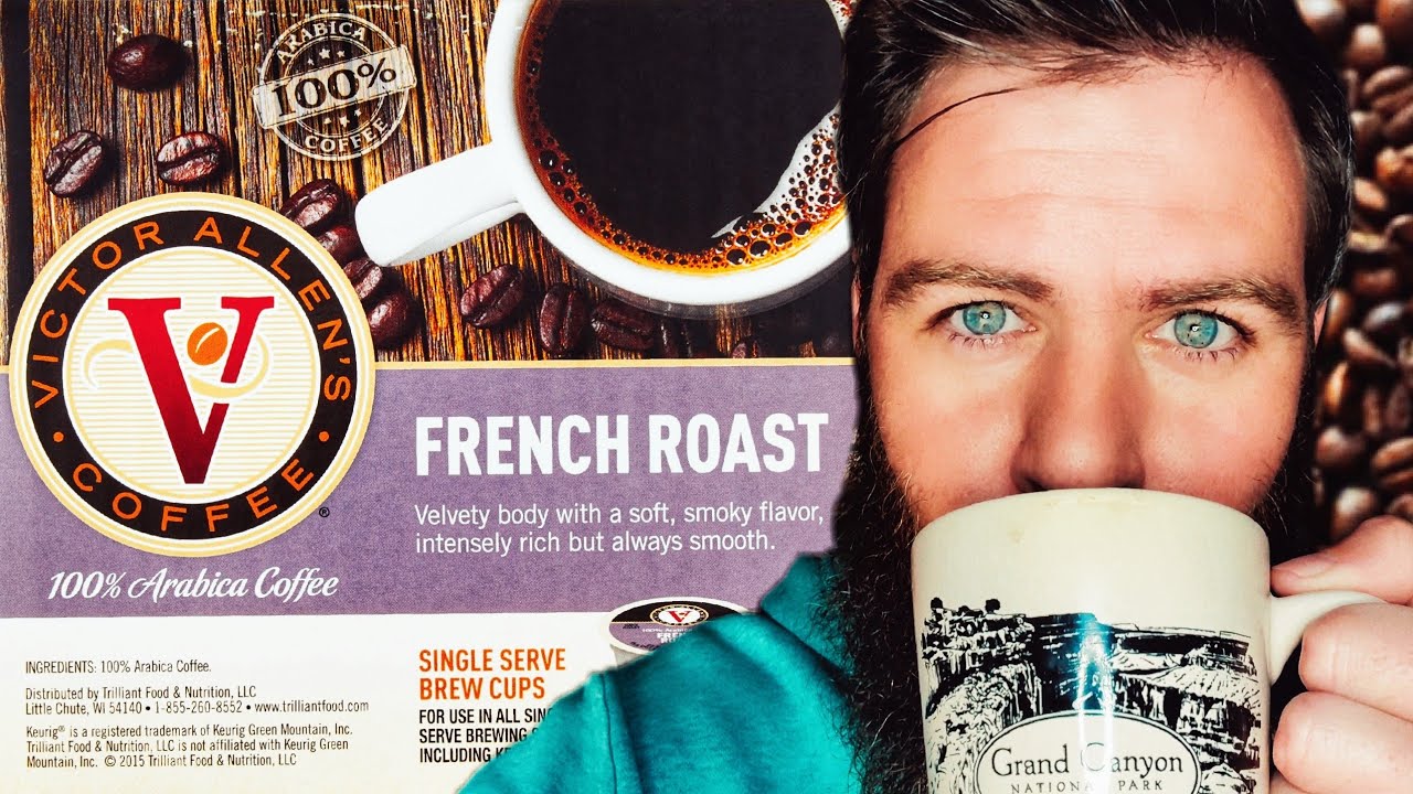 A Coffee Review ☕ Victor Allen's French Roast Best Kcup? Grand Canyon Mug Keurig K-Mini 2020 #14