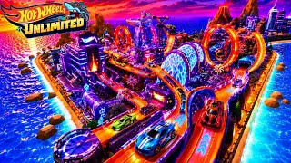 HOT WHEELS UNLIMITED IMPOSSIBLE TRACK MASTER! Mega Jumps, Extreme Drifts & Epic Crash Action 🚗💨