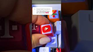 Printing Y For Youtube Logo Then Drawing On My Keyboard3dprinting keyboard