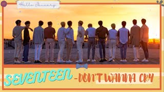 Seventeen      dont Wanna Cry easy S  Lirik Indo  Terjemahan Sub Indo