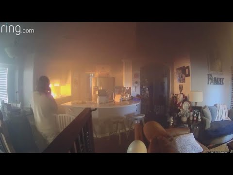 Dog accidently starts house on fire during the holidays