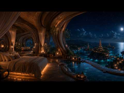 🌊 Spiral Tide Sanctuaries 2— Crown Observatory Suites 12 Hours of Sacred Ocean Tower Sleep Ambience