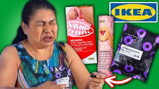 Wait... IKEA Sells Snacks?! | Mexican Moms Try