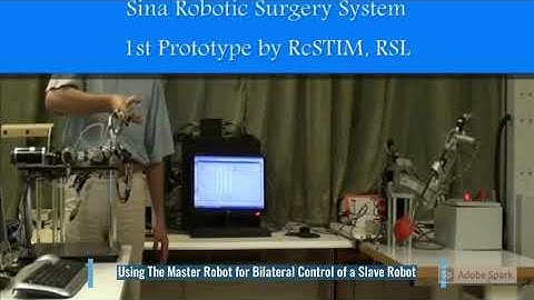 A 5 Dof Haptic Master Robot for a Tele-Surgery System