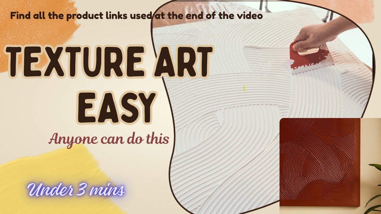 Textured Art for Beginners | No Experience Needed