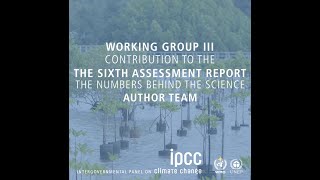 IPCC Working Group III Author Team - Numbers