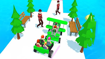 Assemble Run 3D - All Levels Gameplay Android,ios 🏃✈️🚗 All Levels