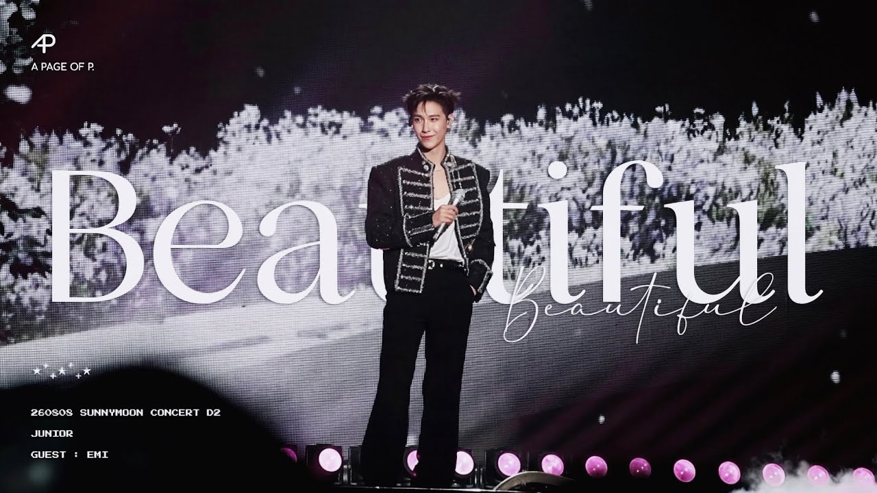 260808 Junior ft. Emi - Beautiful | JuniorMark SunnyMoon Concert