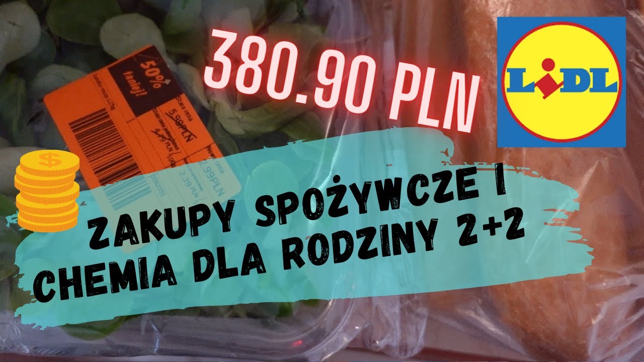 Haul NEW 💰 Zakupy spożywcze i chemia dla całej rodziny 2+2 