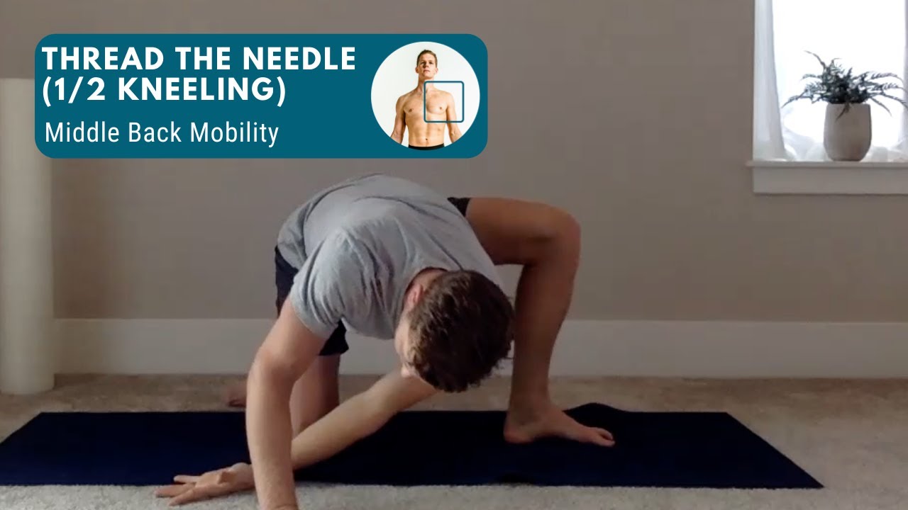 Thread the Needle Half Kneeling - YouTube