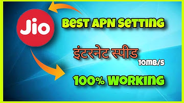 Jio Best APN Setting || Internet Speed Kaise Badhaye || increase Internet speed