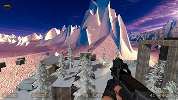 ZOMBIE ESCAPE MOD ON COUNTER-STRIKE: SOURCE, MAP: Zm_winter_crater, CSS