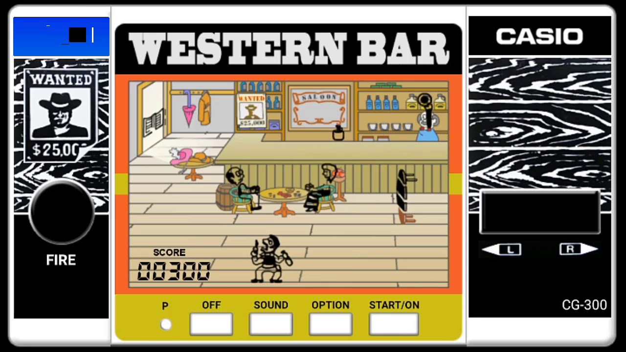 Western Bar - Colorful Version - CASIO Handheld Game Console - YouTube