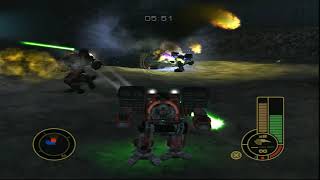 4v4 Team Destruction on Junkyard - MechAssault Xlink Kai Multiplayer