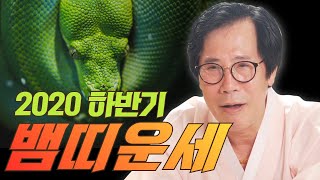 2020년 하반기 &quot;뱀띠운세&quot; 그동안 많이 힘드셨죠? 이제 좋은기운 들어옵니다! 뱀띠하반기…