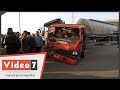 حادث تصادم ضخم بمحور المشير بمدينة نصر