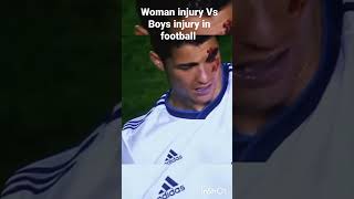 Woman Injury Vs Boys Injury In Football